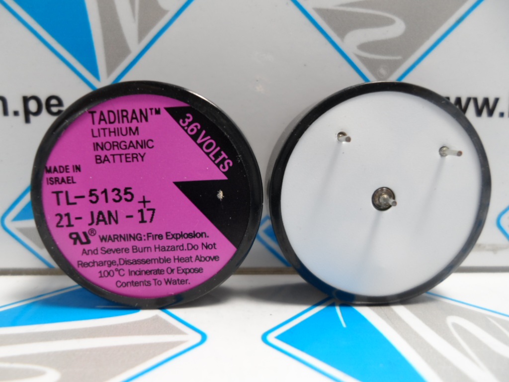 TL-5135/P     Batería Lithium 3.6V, 1700mAh 1/6D